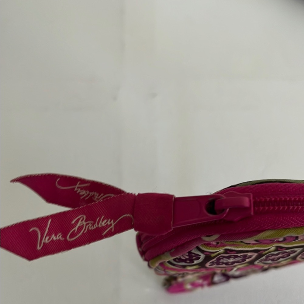 Vera Bradley Pink Patterned Wristlet - Picture 3 of 9